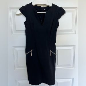 Classy Little Black Bodycon Dress XS